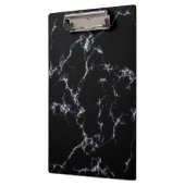 大理石エレガントスタイル4 – 白黒 クリップボード (左)