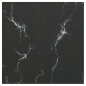 大理石エレガントスタイル4 -白黒 ファブリック (クローズアップ)