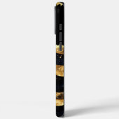 大理石エレガントデザインと金ゴールド Case-Mate iPhoneケース (裏面 / 左)