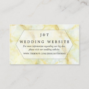 大理石エレガント効果のコレク結婚ション エンクロージャーカード