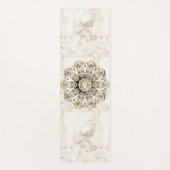 大理石エレガント曼荼羅 ヨガマット (正面)