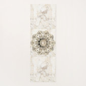 大理石エレガント曼荼羅 ヨガマット (裏面)