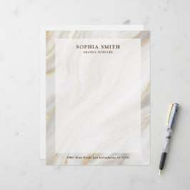 大理石エレガント背景金ゴールドグリッターシンプル文字 レターヘッド