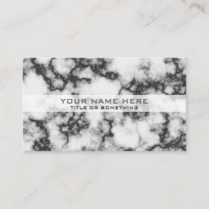 大理石エレガント 名刺