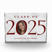 大理石カスタムの大学院写真 フォトブロック (正面)