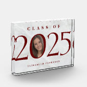 大理石カスタムの大学院写真 フォトブロック (左)