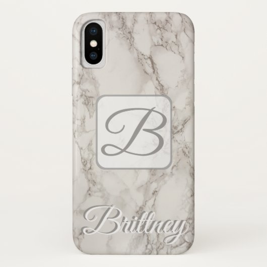 大理石カスタムIphone xケース Case-Mate iPhoneケース (裏面)