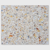 大理石カッコいいカラフル花崗岩の石のテクスチャ ラッピングペーパー (フラット)