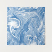 大理石カラフルアートパターン。 タペストリー (正面(横))