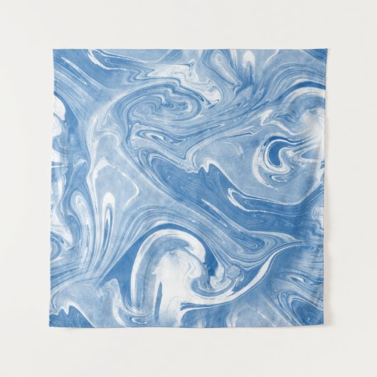 大理石カラフルアートパターン。 タペストリー (正面)