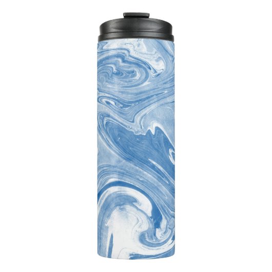 大理石カラフルアートパターン。 タンブラー (正面)