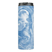 大理石カラフルアートパターン。 タンブラー (裏面)