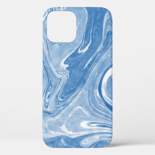 大理石カラフルアートパターン。 Case-Mate iPhoneケース (裏面)