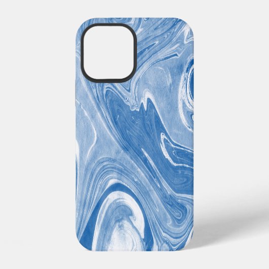 大理石カラフルアートパターン。 iPhoneケース (裏面)