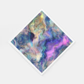 大理石カラフル紙ナプキン スタンダードランチョンナプキン (角)