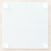 大理石ガラスコースター ガラスコースター (裏面)