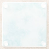 大理石ガラスコースター ガラスコースター (裏面)