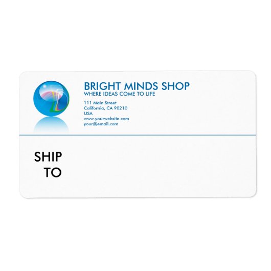 大理石ガラスシリーズNo.1ラベル ラベル (正面)