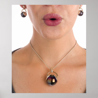 大理石キス ポスター