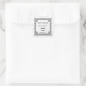 大理石キャンドルシール スクエアシール (バッグ)