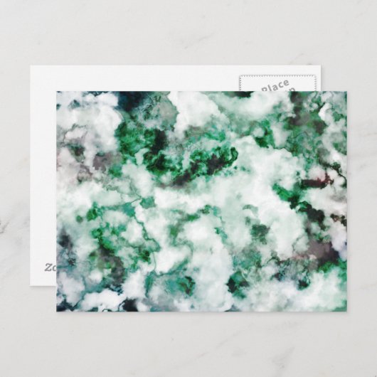 大理石クォーツ テクスチャ ポストカード (正面/裏面)