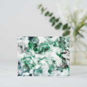 大理石クォーツ テクスチャ ポストカード (スタンド正面)