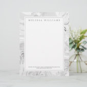 大理石クリエイティブプロフェッショナルモダンレターヘッド レターヘッド (スタンド正面)