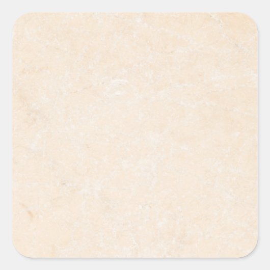 大理石クリームニュートラルタイルの背空白の景 スクエアシール (正面)