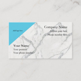 大理石クリーンな外観の名刺 名刺