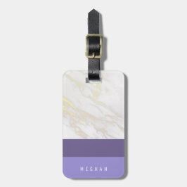 大理石グラデーションモノグラ⎢ム荷物タグ ラゲッジタグ