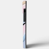 大理石グラデーション名前をカスタムする Case-Mate iPhoneケース (裏面 / 左)