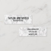 大理石グランジ スキニー名刺 (正面/裏面)