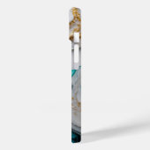 大理石グリッターモノグラムのケース – Mate iPhoneケース Case-Mate iPhoneケース (裏面 / 左)