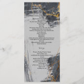 大理石グリッター幾何学的 プログラム (裏面)