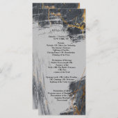 大理石グリッター幾何学的 プログラム (正面/裏面)