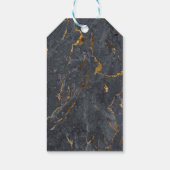 大理石グリッター幾何感謝していあなた ギフトタグ (裏面)