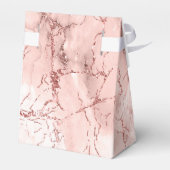 大理石グリッター結婚のバラ金ゴールドID644 フェイバーボックス (裏面サイド)