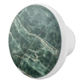 大理石グリーンパターン セラミックノブ (右)