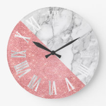 大理石グレーシルバーバラジオメトリローマ数字