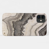 大理石グレー白黒石 Case-Mate iPhoneケース (裏面(横))