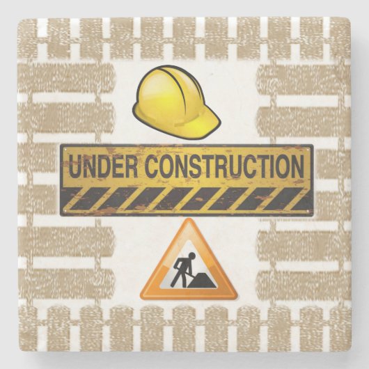 大理石コースターアンダー建築 ストーンコースター (正面)