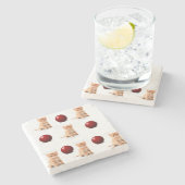 大理石コースターキット ストーンコースター (横)