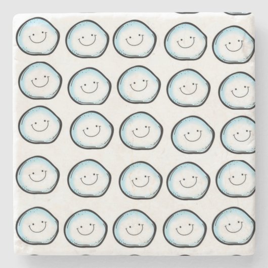 大理石コースタークリスマス ストーンコースター (正面)