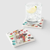 大理石コースタージョーカー ストーンコースター (横)