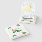 大理石コースターセントパトリックの日 ストーンコースター (横)