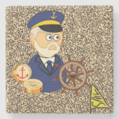 大理石コースターセーリング ストーンコースター (正面)