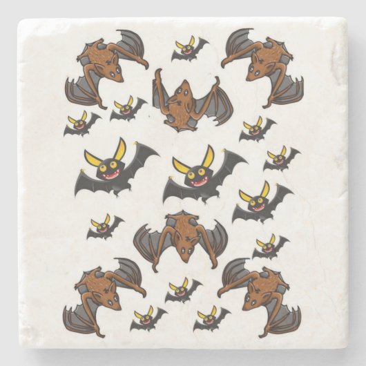 大理石コースターハロウィーン ストーンコースター (正面)