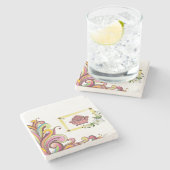 大理石コースタービクトリアン ストーンコースター (横)