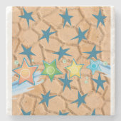 大理石コースター原子 ストーンコースター (正面)