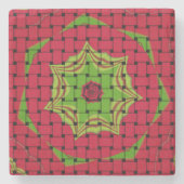 大理石コースター編み ストーンコースター (正面)